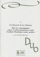 Duo in contrappunto super excelso gregoriano cantu 