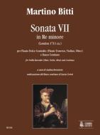 Sonata VII in D minor (London c.1711) 