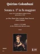 Sonata No. 17 in F maj from the ms. CF-V-23 of the Biblioteca Palatina in Parma (early 18th century) 