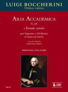 Aria Accademica Tornate sereni G558 