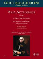 Aria Accademica Caro, son tua così G547 