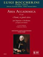 Aria accademica Numi, se giusti siete G551 