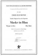Maske in Blau 