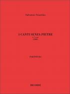 Tre Canti Senza Pietre 