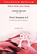 Zwei Sonaten a 3 in g und a 