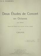 Etude de concert No.2 d'apres Chopin 