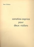 Sonatine Caprice 2 Violons 