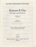 Orgelkonzert B-Dur op. 7/1 HWV 306 