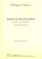 Dans Le Silence pour Chant 