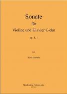 Sonate für Violine und Klavier in C-Dur op. 1, 1 