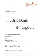 ...und Dank dir sage... (Sololied) 