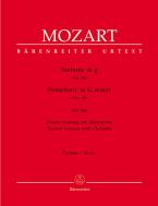 Symphony in G minor Nr. 40 K 550 Standard