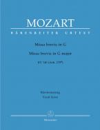 Missa brevis in G major KV 140 (Anh. 235d) Standard