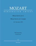 Missa brevis in G major KV 140 (Anh. 235d) Standard