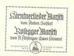 Kärntnerlieder Marsch 