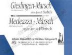 Medeazza-Marsch (28er Regimentsmarsch) 
