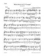 Missa brevis G-Dur KV 49 (47d) 