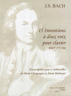 15 zweistimmige Inventionen BWV 772-786 