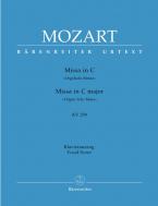 Missa in C major K 259 Standard