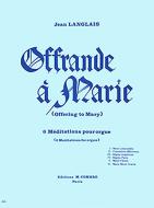 Offrande a Marie 