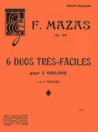 6 Duos tres faciles op. 60 