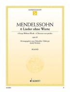6 Songs without Words Op. 85 Standard
