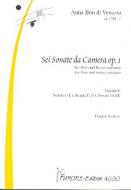 Sonaten für Flöte op. 1 Vol. 1 