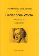 Lieder ohne Worte Heft 3 op. 38 