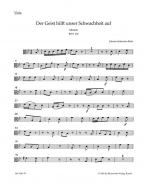 Der Geist hilft unser Schwachheit auf 