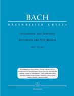Inventions and symphonies BWV 772-801 Standard