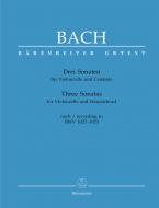 3 Sonatas for Violoncello and Harpsichord Standard