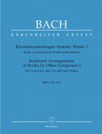 Piano arrangements of other works I BWV 972-977 Standard