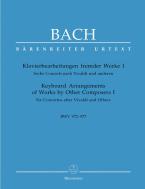 Piano arrangements of other works I BWV 972-977 Standard