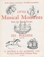 Musical Moments Suite Pianoforte 