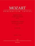 Konzert Nr. 1 D-Dur KV 412, 514 (386b) Standard