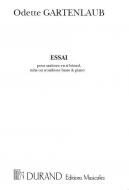 Essai Saxhorn / Piano 