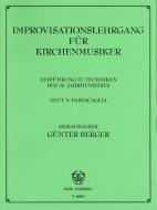 Improvisationslehrgang für Kirchenmusiker Heft 5 