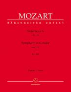 Sinfonie Nr. 15 G-Dur KV 124 Standard
