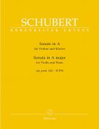 Sonata for violin and piano D 574 op. post.162 Standard