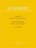 Trio in B für op. 99 D 898 Standard