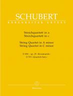 String Quartet in A minor & C minor Standard