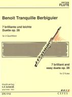 7 brilliante und leichte Duette op. 28 