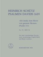 Ich danke dem Herrn von ganzem Herzen Standard