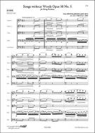 Songs Without Words Op. 30 No. 5 