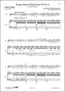 Songs Without Words op. 53 no. 2 