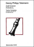 12 Fantasias for treble recorder solo Standard