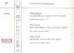 Tricinien aus John Hiltons 'Ayres or Fa La's' 