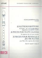 20 Flötenuhrstücke Heft 1 