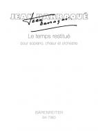 Le temps restitue 