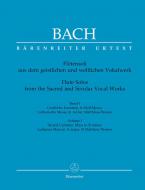 Flute solos from the sacred and secular vocal works 1 Standard